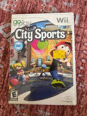 Nintendo Wii City Sports - Green, Pink, Blue, Red